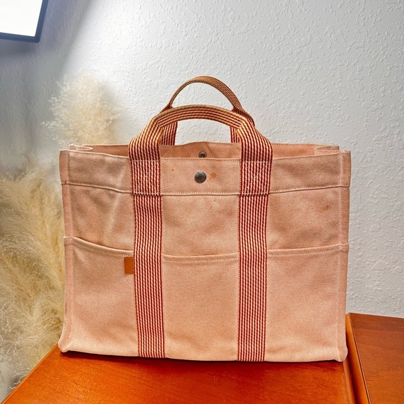 Hermès Toile Fourre-Tout MM - Picture 7 of 12